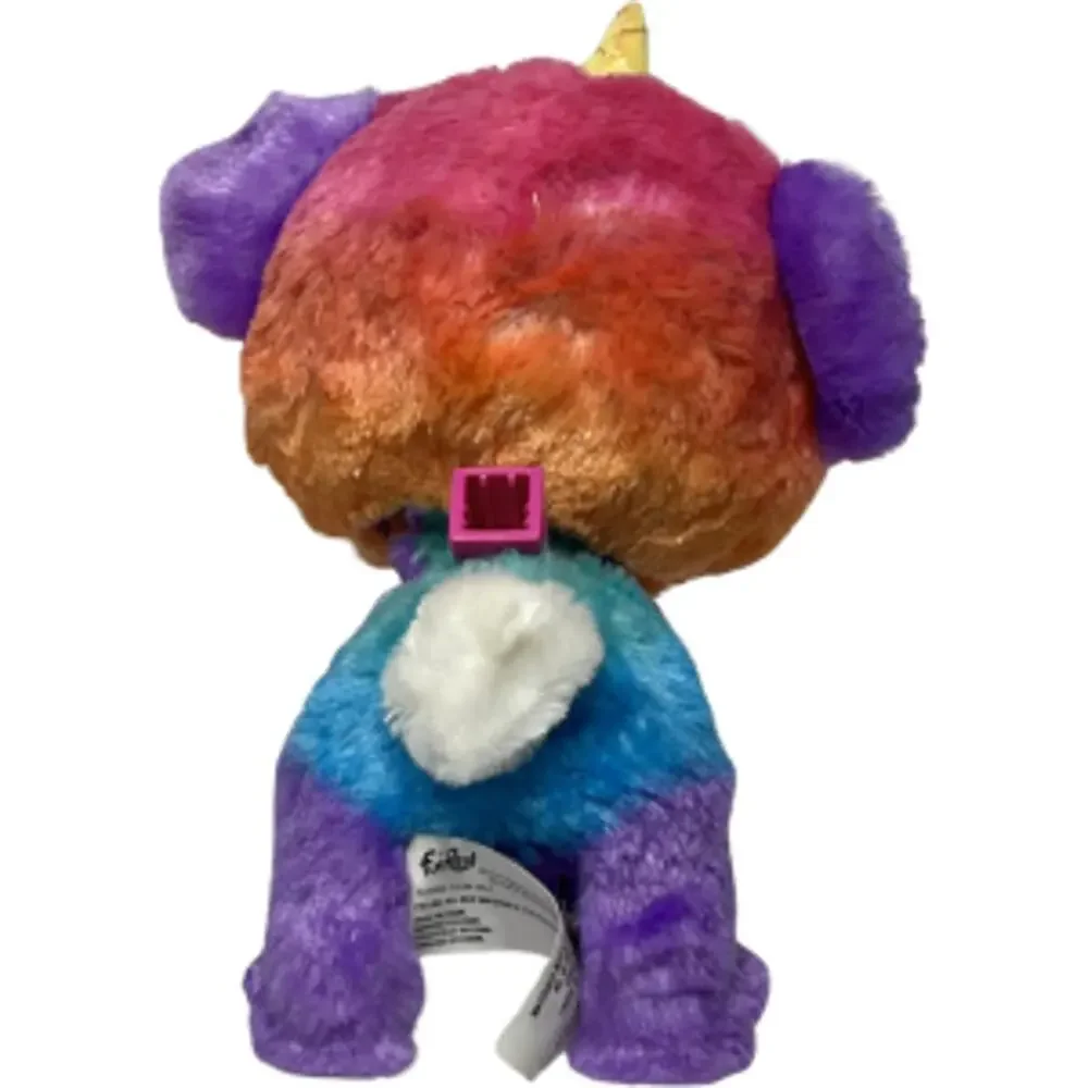 Hasbro furReal Walkalots Rainbow Unicorn Cat Plush No Leash Tested